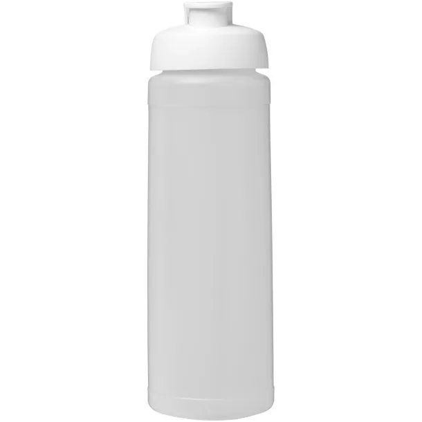 Baseline® Plus 750 ml flip lid sport bottle - Unbranded White White