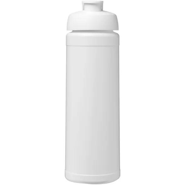 Baseline® Plus 750 ml flip lid sport bottle - Unbranded White