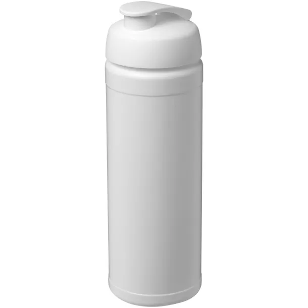 Baseline® Plus 750 ml flip lid sport bottle - Unbranded White