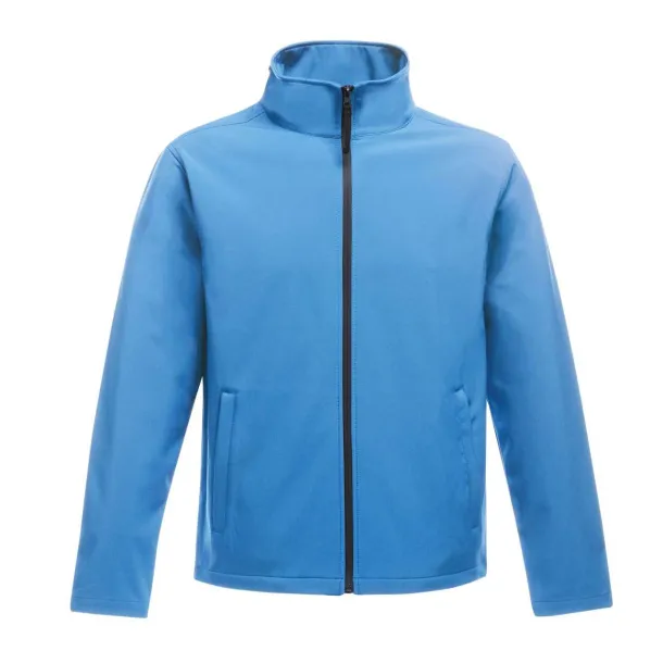  ABLAZE MEN'S PRINTABLE SOFTSHELL - Regatta French Blue Navy