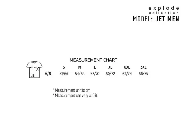 JET MEN PRSLUK SA KAPULJAČOM - EXPLODE Crna