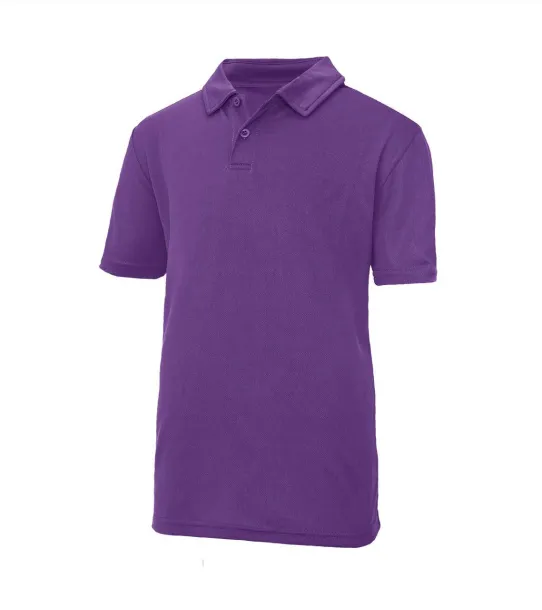 KIDS COOL POLO dječja polo majica, 140 g/m2 - Just Cool Ljubičasta