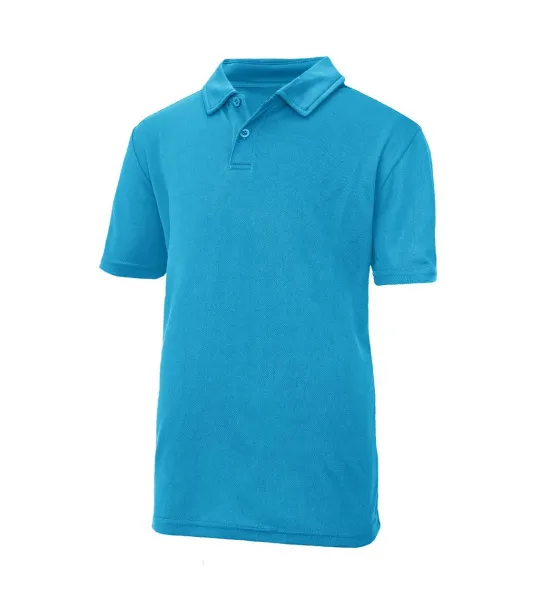 KIDS COOL POLO dječja polo majica, 140 g/m2 - Just Cool Sapphire Blue