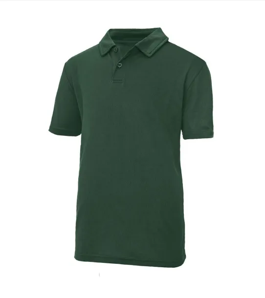 KIDS COOL POLO dječja polo majica - Just Cool Bottle Green