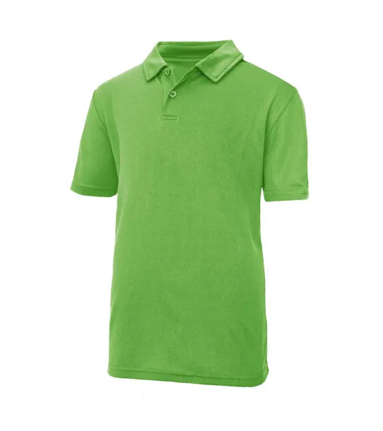 KIDS COOL POLO dječja polo majica, 140 g/m2 - Just Cool Lime Green