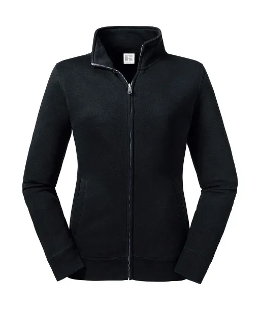  Ladies' Authentic Sweat Jacket - Russell Athletic Black