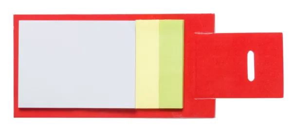 Novich notepad Red