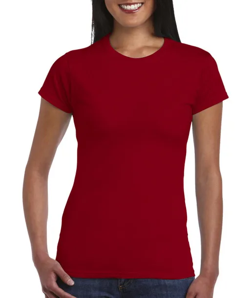  Softstyle® ženska kratka majica, 153 g/m² - Gildan Cherry Red