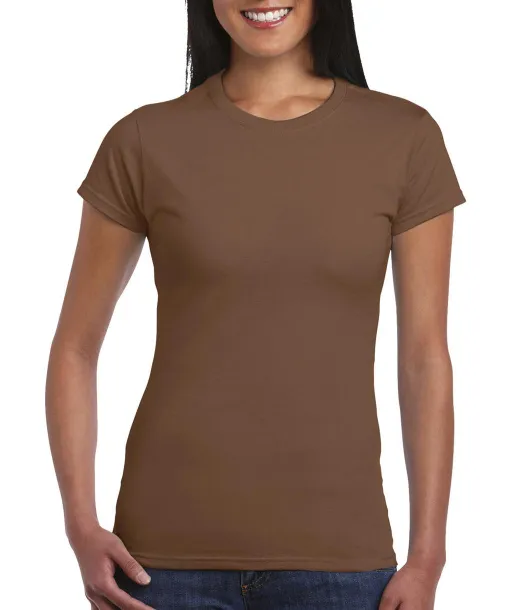 Softstyle® ženska kratka majica, 153 g/m² - Gildan Chestnut