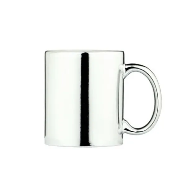  Ceramic mug 350 ml silver