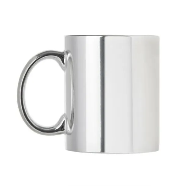  Ceramic mug 350 ml silver