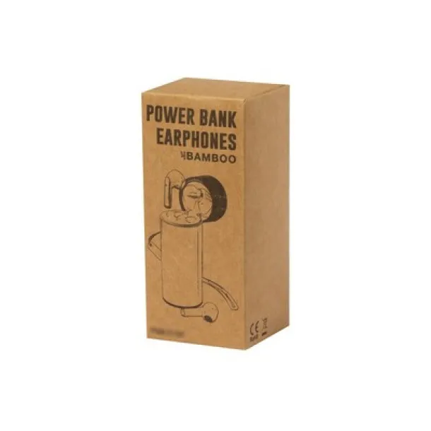  Power bank 4500 mAh, wireless earphones Bijela