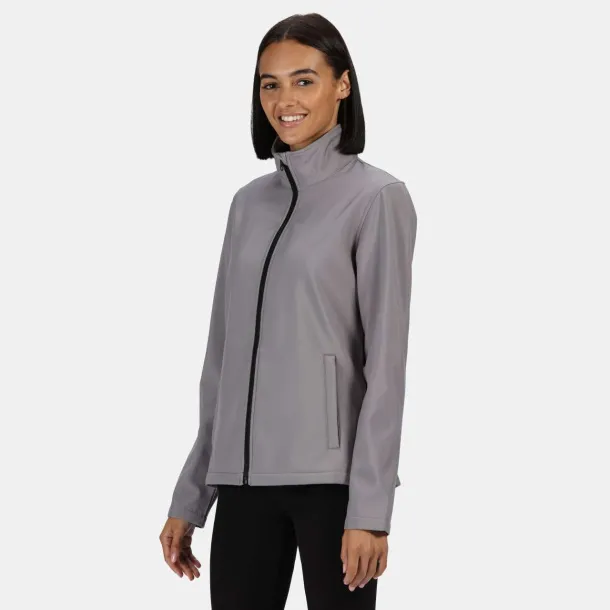  ABLAZE WOMEN'S PRINTABLE SOFTSHELL - Regatta Rock Grey Black