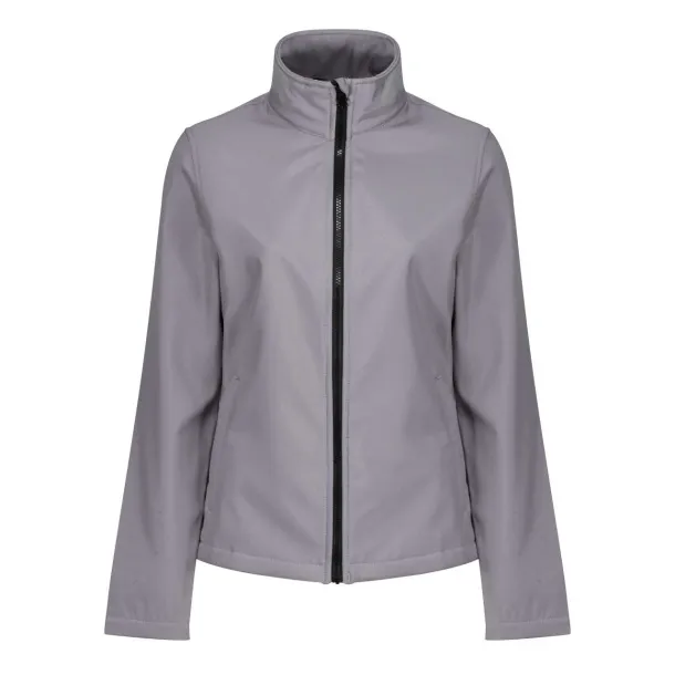  ABLAZE WOMEN'S PRINTABLE SOFTSHELL - Regatta Rock Grey Black