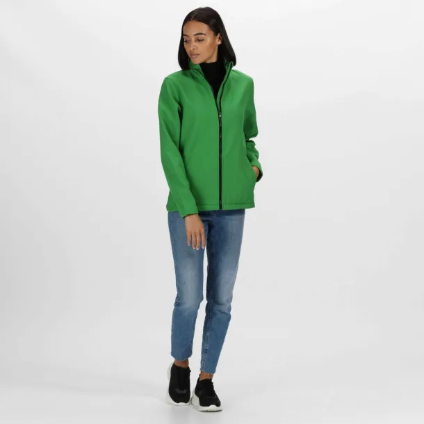  Ženski softshell ablaze - Regatta Extreme Green Crna