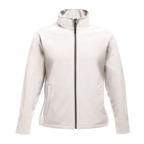  ABLAZE WOMEN'S PRINTABLE SOFTSHELL - Regatta White Light Steel