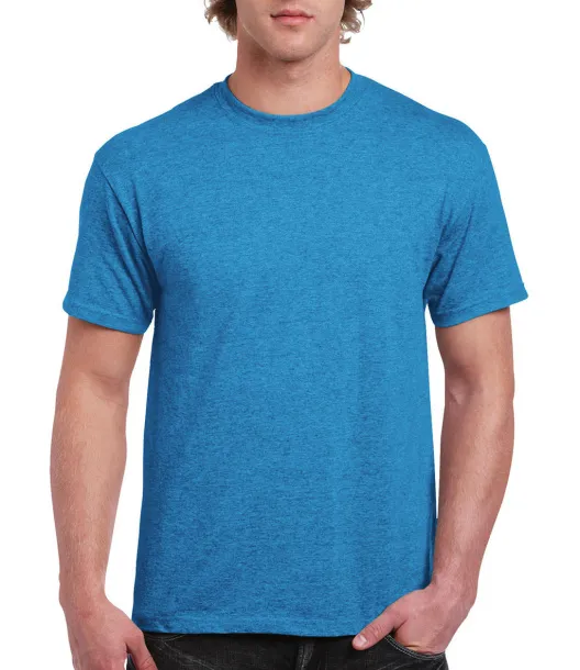  Heavy Cotton Adult T-Shirt - Gildan Heather Sapphire