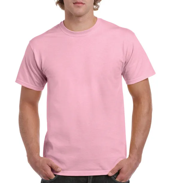  Heavy Cotton Adult T-Shirt - Gildan Light Pink