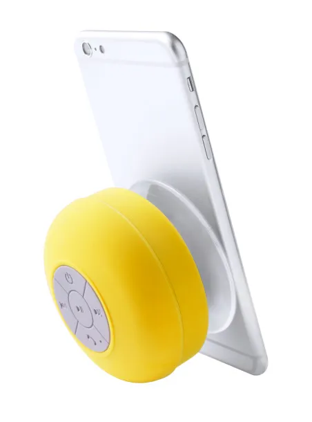 Abyss splashproof bluetooth speaker Yellow