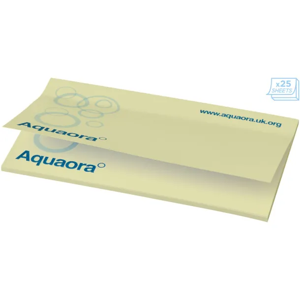 Sticky-Mate® sticky notes 127x75 Light yellow