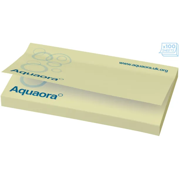 Sticky-Mate® sticky notes 127x75 Light yellow