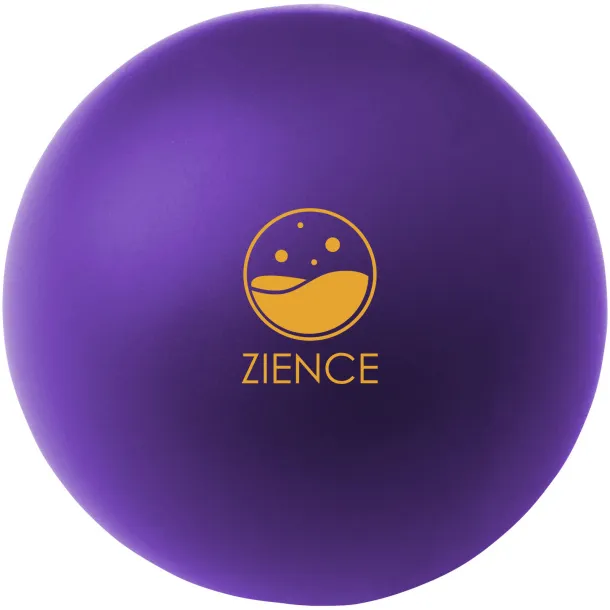 Cool round stress reliever Purple