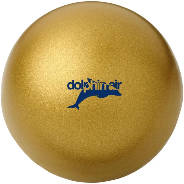 Cool round stress reliever Gold