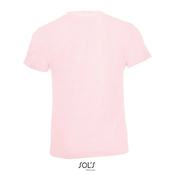 SOL'S REGENT Fit dječja majica s okruglim ovratnikom, 150 g/m2 - SOL'S Heather Pink