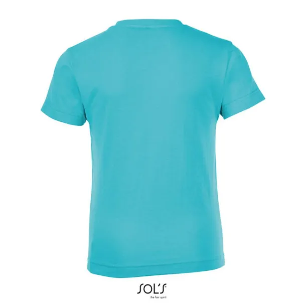 SOL'S REGENT Fit dječja majica s okruglim ovratnikom, 150 g/m2 - SOL'S Atoll Blue