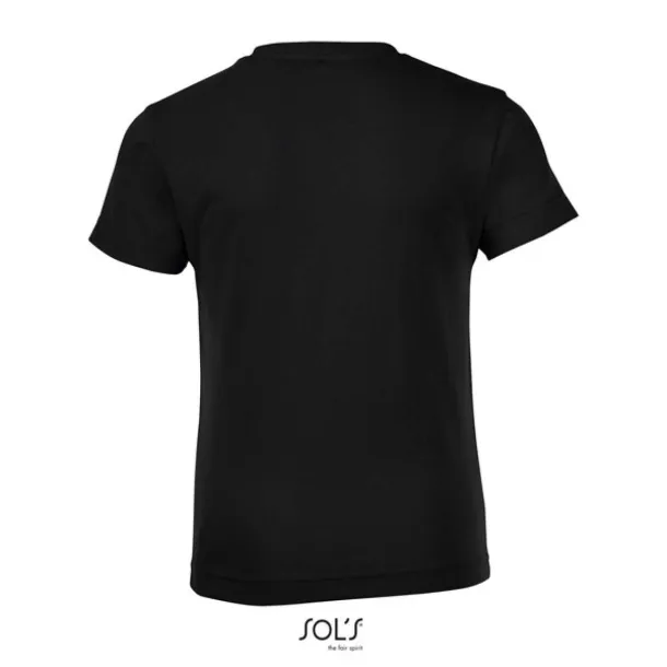 SOL'S REGENT Fit dječja majica s okruglim ovratnikom, 150 g/m2 - SOL'S Crna