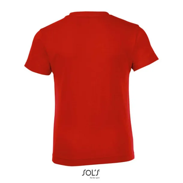 SOL'S REGENT Fit dječja majica s okruglim ovratnikom, 150 g/m2 - SOL'S Crvena