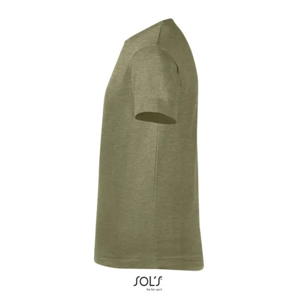 SOL'S REGENT Fit dječja majica s okruglim ovratnikom, 150 g/m2 - SOL'S Heather Khaki