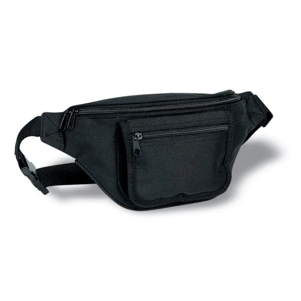 FRUBI Waist bag with pocket Black