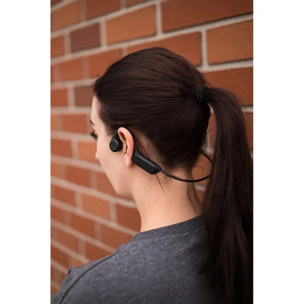 Jasmine Bone conduction wireless headphones Crna