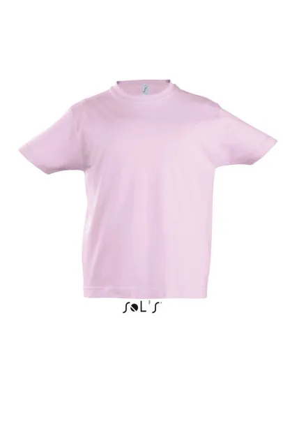  Dječja majica kratkih rukava s okruglim ovratnikom, 190 g/m2 - SOL'S Medium Pink