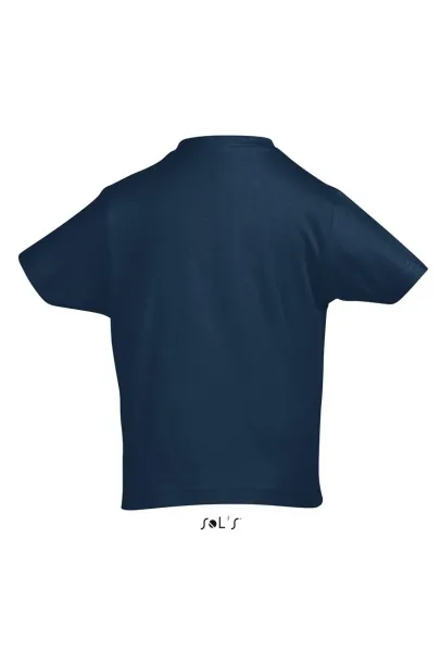  Dječja majica kratkih rukava s okruglim ovratnikom, 190 g/m2 - SOL'S French Navy