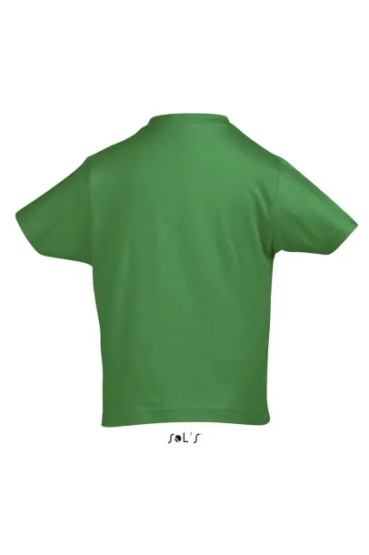  Dječja majica kratkih rukava s okruglim ovratnikom, 190 g/m2 - SOL'S Kelly zelena