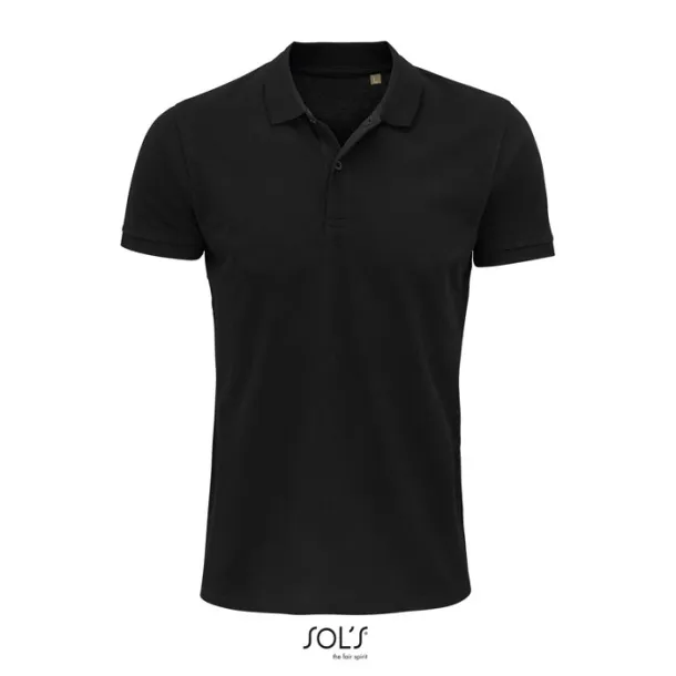 PLANET MEN POLO-170g Black