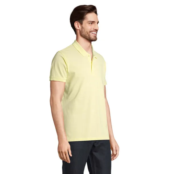 PLANET MEN POLO-170g light yellow