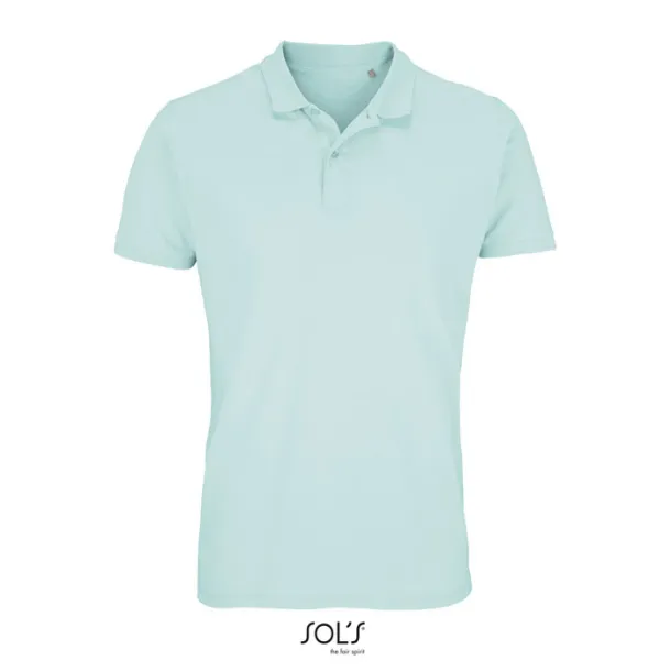 PLANET MEN POLO-170g Arctic Blue