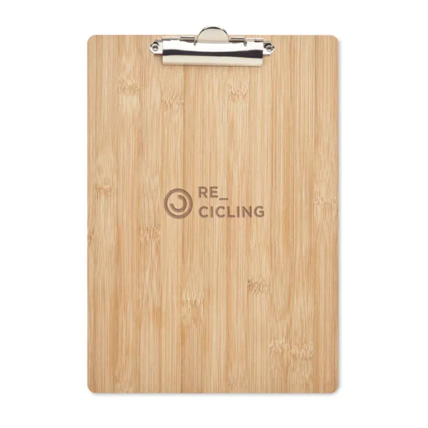 CLIPBO A4 bamboo clipboard Wood