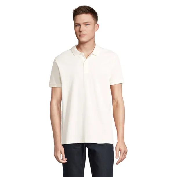 PLANET MEN POLO-170g White Off