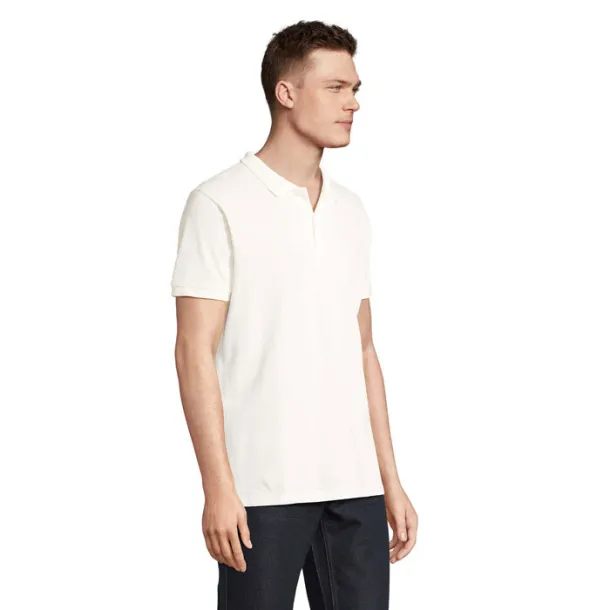 PLANET MEN POLO-170g White Off