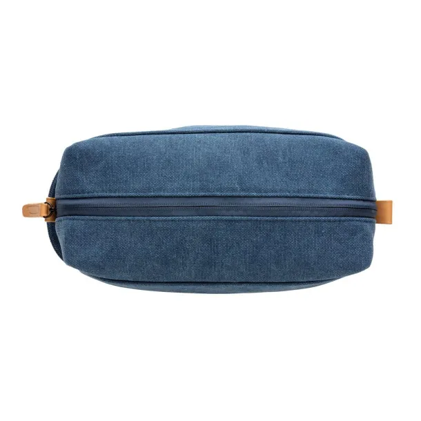  Canvas toiletry bag PVC free - XD Collection Blue 