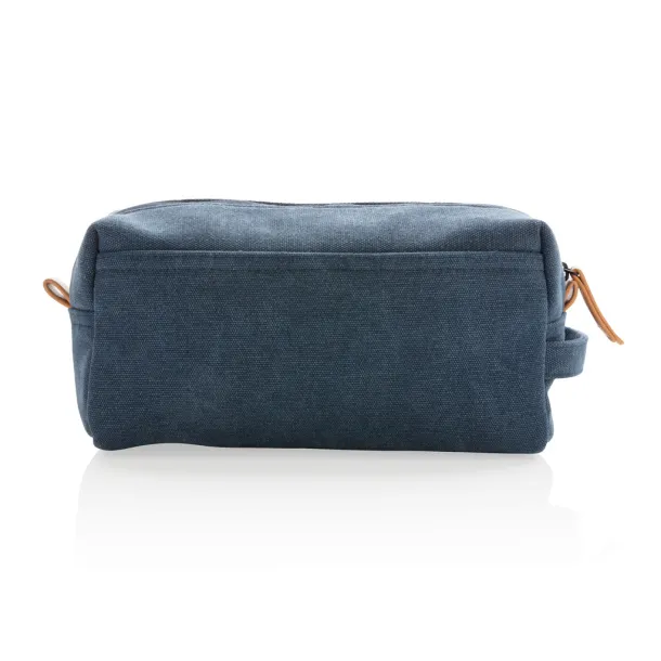  Canvas toiletry bag PVC free - XD Collection Blue 