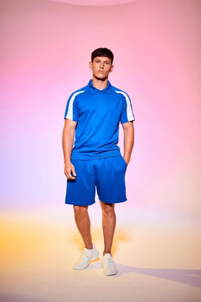  CONTRAST COOL POLO - Just Cool Crna Gold