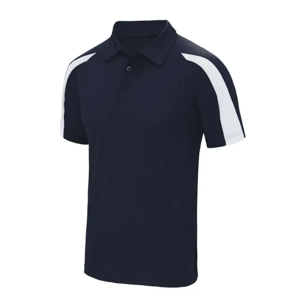  CONTRAST COOL POLO - Just Cool French Navy Red