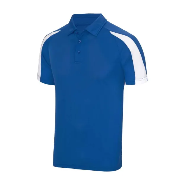  CONTRAST COOL POLO - Just Cool Royal blue White