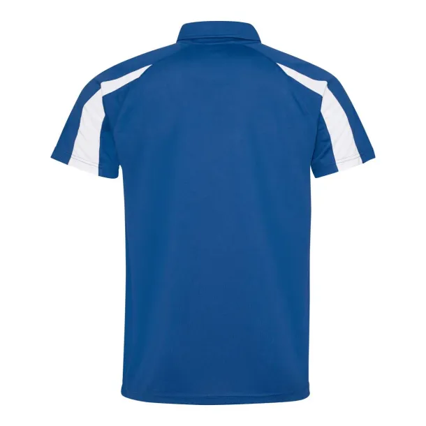  CONTRAST COOL POLO - Just Cool Royal blue White