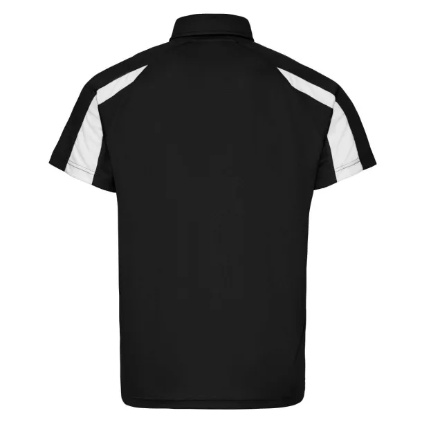  CONTRAST COOL POLO - Just Cool Jet Black White